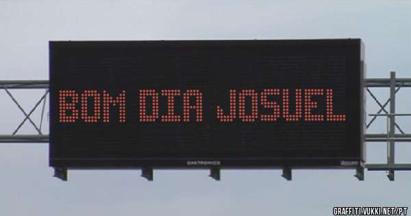Bom dia josuel 
