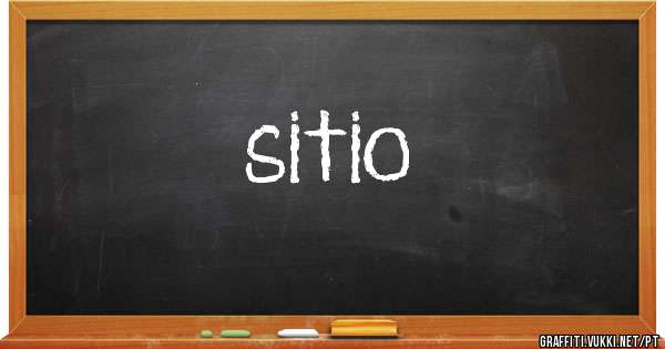 sitio
