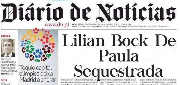 Lilian Bock De Paula
Sequestrada