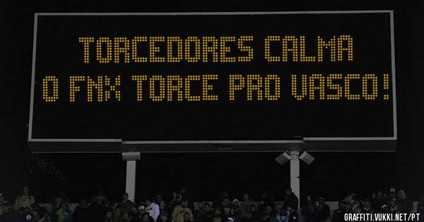TORCEDORES CALMA
O FNX TORCE PRO VASCO! 