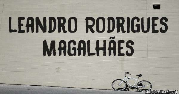 leandro Rodrigues Magalhães 
