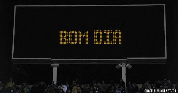 BOM DIA 