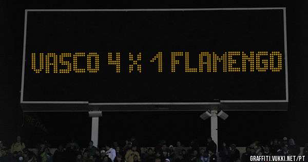 vasco 4 x 1 flamengo
