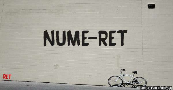 NUME-RET