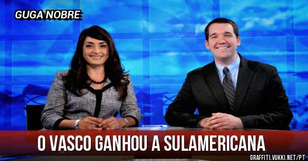 O Vasco ganhou a Sulamericana
