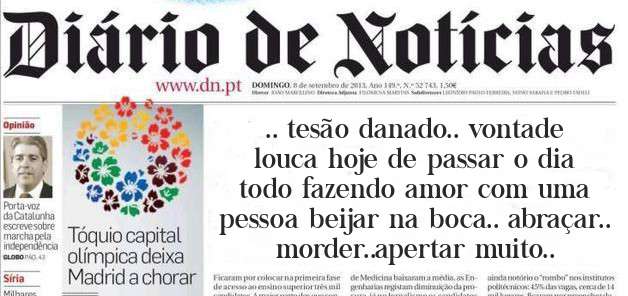 .. tesão danado.. vontade louca hoje de passar o dia todo fazendo amor com uma pessoa beijar na boca.. abraçar.. morder..apertar muito..