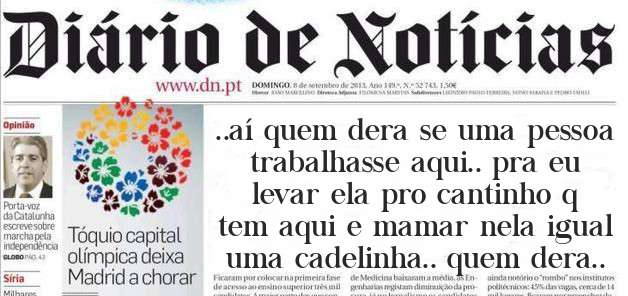 ..aí quem dera se uma pessoa trabalhasse aqui.. pra eu levar ela pro cantinho q tem aqui e mamar nela igual uma cadelinha.. quem dera..