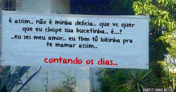 é assim.. não é minha delícia.. que vc quer que eu chupe sua bucetinha.. é...?
..eu sei meu amor.. eu tbm tô lokinha pra te mamar assim..
