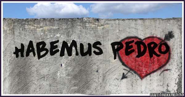 Habemus Pedro 