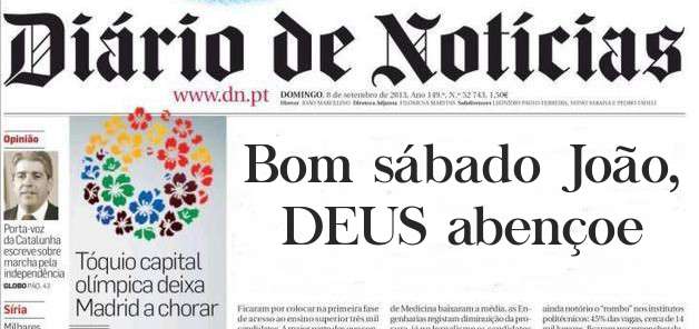 Bom sábado João, DEUS abençoe 
