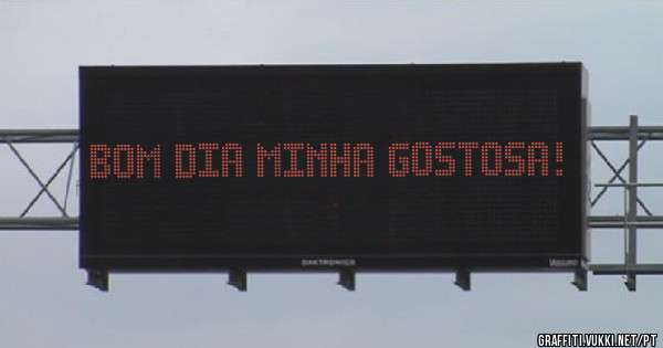 Bom dia minha gostosa!