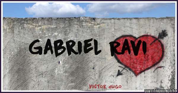 Gabriel Ravi