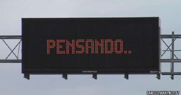 Pensando..