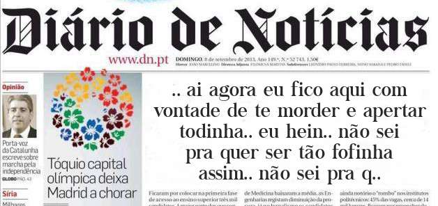 .. ai agora eu fico aqui com vontade de te morder e apertar todinha.. eu hein.. não sei pra quer ser tão fofinha assim.. não sei pra q..
