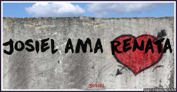 Josiel ama Renata