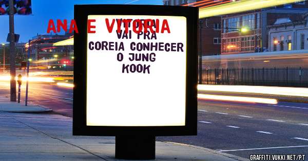 VITORIA VAI PRA COREIA CONHECER O JUNG KOOK 