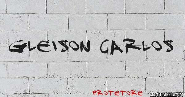 GLEISON CARLOS