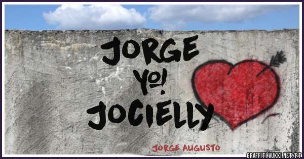 Jorge
&
Jocielly 