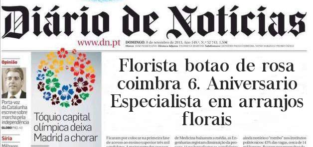 Florista botao de rosa coimbra 6. Aniversario 
Especialista em arranjos florais
