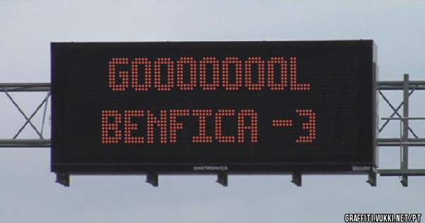 GOOOOOOOL
BENFICA -3