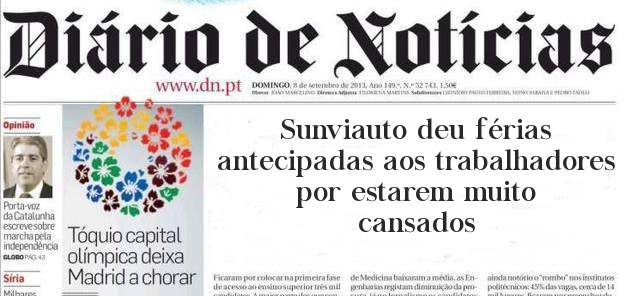 Sunviauto deu férias antecipadas aos trabalhadores por estarem muito cansados 