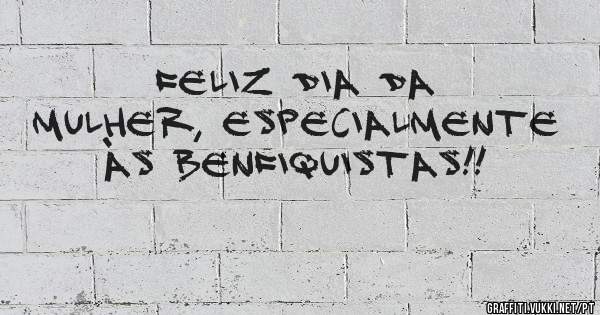 Feliz dia da mulher, especialmente às benfiquistas!!

