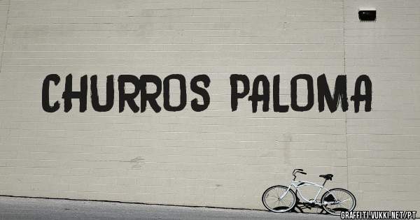 CHURROS PALOMA