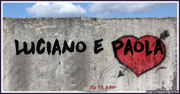 Luciano e Paola