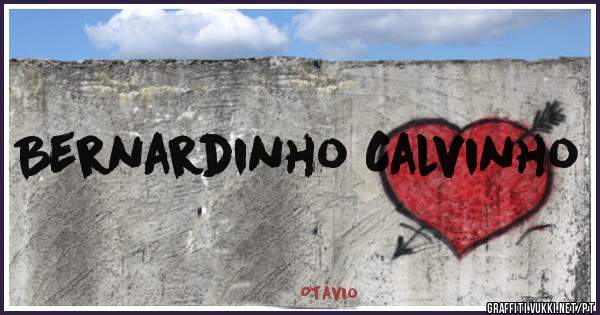 Bernardinho Calvinho