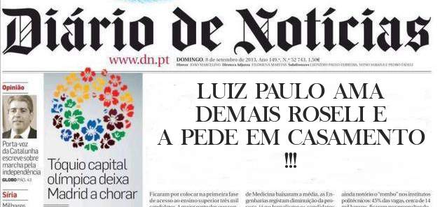 LUIZ PAULO AMA DEMAIS ROSELI E A PEDE EM CASAMENTO !!!