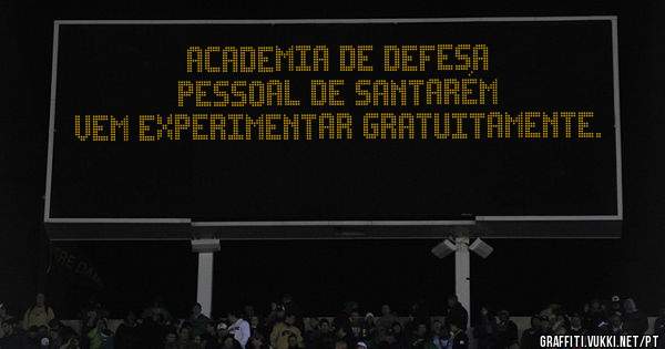 ACADEMIA DE DEFESA PESSOAL DE SANTARÉM
Vem experimentar gratuitamente.
