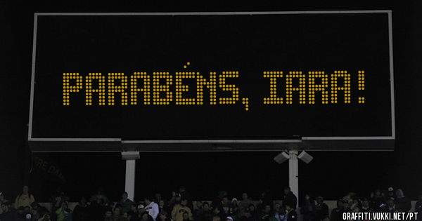 Parabéns, Iara!