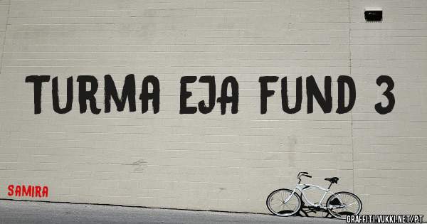 Turma EJA fund 3