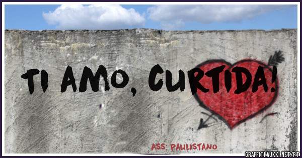 Ti amo, curtida!