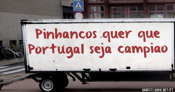 Pinhancos quer que  Portugal seja campiao