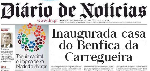 Inaugurada casa do Benfica da Carregueira 