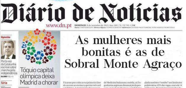 As mulheres mais bonitas é as de Sobral Monte Agraço