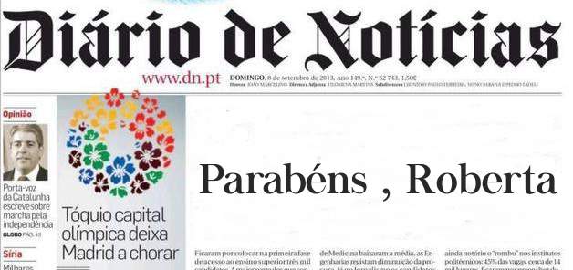 Parabéns , Roberta