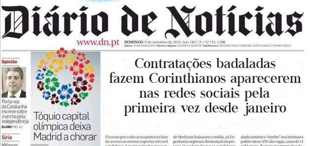 Contratações badaladas fazem Corinthianos aparecerem nas redes sociais pela primeira vez desde janeiro