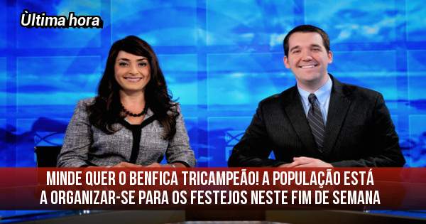 Minde quer o Benfica tricampeão! A população está a organizar-se para os festejos neste fim de semana