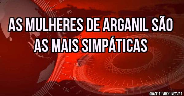As mulheres de Arganil são as mais simpáticas