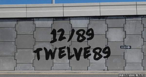    12/89
TweLve89