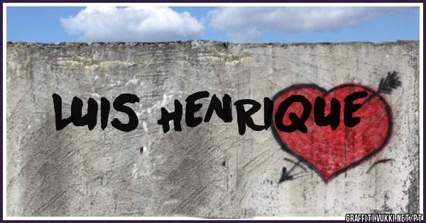 LUIS HENRIQUE