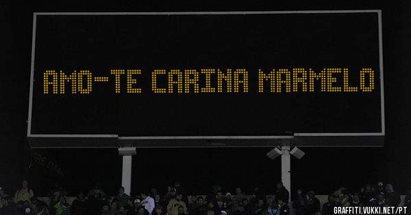 Amo-te Carina marmelo 