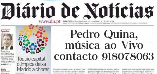 Pedro Quina, música ao Vivo contacto 918078063