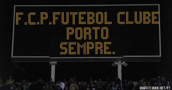 F.C.P.FUTEBOL CLUBE PORTO
SEMPRE.