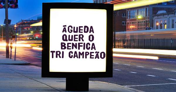 Águeda quer o Benfica tri Campeão