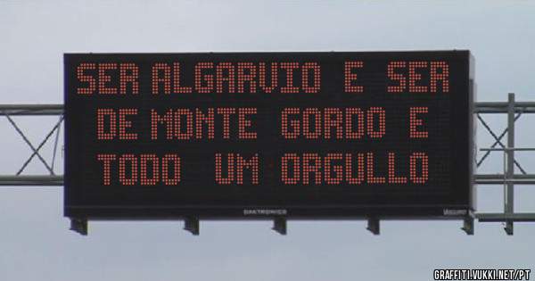 Ser Algarvio  e  ser de Monte  Gordo  e todo   um  orgullo  