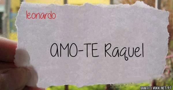 AMO-TE Raquel
