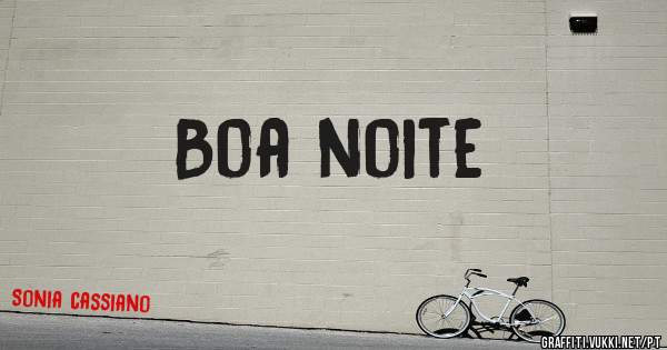 Boa noite 